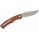 Couteau CIVIVI Clingman Brown Lame Clip Point Acier Nitro-V Manche Micarta IKBS Liner Lock CIVC230653 - Livraison Gratuite