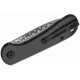 Couteau CIVIVI Elementum Slipjoint Lame Damas Drop Point Manche Fibre de Carbone Clip C18062AJDS1 - Livraison Gratuite