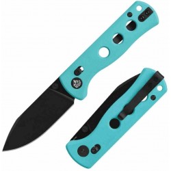 Couteau QSP Canary Glyde Lock Tiffany Lame Acier 14C28N BLK Manche G10 Glyde Lock IKBS QS150GLC2 - Livraison Gratuite