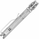 Couteau Olight Rubato 3 Rail Lock Lame Drop Point Acier 10Cr15CoMoV Manche Inox Clip OLTRUBATO3STHD - Livraison Gratuite