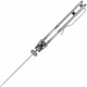 Couteau Olight Rubato 3 Rail Lock Lame Drop Point Acier 10Cr15CoMoV Manche Inox Clip OLTRUBATO3STHD - Livraison Gratuite