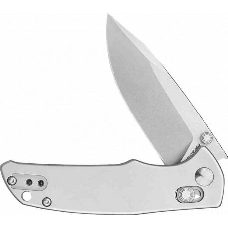 Couteau Olight Rubato 3 Rail Lock Lame Drop Point Acier 10Cr15CoMoV Manche Inox Clip OLTRUBATO3STHD - Livraison Gratuite