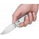 Couteau Olight Rubato 3 Rail Lock Lame Drop Point Acier 10Cr15CoMoV Manche Inox Clip OLTRUBATO3STHD - Livraison Gratuite