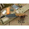Couteau TOPS Wilderness Guide 4.0 Lame Acier 1095 Manche Micarta Tan Etui Nylon Molle USA TPWSG4 - Livraison Gratuite