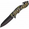 Lot de 5 Couteau S-TEC Linerlock A/O Snake Lame Acier Inox Manche Nylon Brise-Vitres Cutter STT2701912 - Livraison Gratuite
