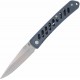 Couteau Gerber Affirm Blue Lame Clip Point Black 7Cr17MoV Manche Alu Framelock G1074311 - Livraison Gratuite