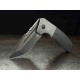Couteau Begg Knives One Black Lame Tanto Recurve Acier VG10 Manche G10 Framelock Clip BG064 - Livraison Gratuite