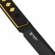 Couteau Kizer Kwaiken Lame Trailing Point Acier Nitro-V Noir/Jaune Manche G10 Etui Kydex KI1066A3 - Livraison Gratuite