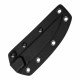 Couteau Kizer Kwaiken Lame Trailing Point Acier Nitro-V Noir/Jaune Manche G10 Etui Kydex KI1066A3 - Livraison Gratuite