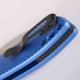 Couteau Vosteed Mini Nightshade Blue Lame Acier 14C28N Satin Manche Alu Crossbar Lock IKBS VOSA0216 - Livraison Gratuite