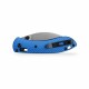 Couteau Vosteed Mini Nightshade Blue Lame Acier 14C28N Satin Manche Alu Crossbar Lock IKBS VOSA0216 - Livraison Gratuite
