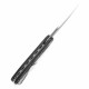 Couteau Pliant Tenable Einar Black Lame Drop Point Acier Nitro-V SW Manche Micarta Liner Lock Clip T2072A3 - Livraison Gratuite