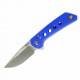 Couteau Reap PL-XF Blue Lame Drop Point Acier Nitro-V SW Manche G10 Liner Lock REAPLXF13 - Livraison Gratuite