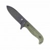 Couteau de Survie Cobratec PSK OD Manche Micarta Lame Acier 14C28N Étui Kydex CBTPSKODDSW - Livraison Gratuite