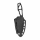 Couteau Kubey 7.62 TAG Lame Spear Point Acier AUS-10 Blk Manche Acier Étui Kydex KUB282B - Livraison Gratuite