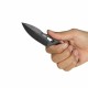 Couteau Kubey 7.62 TAG Lame Spear Point Acier AUS-10 Blk Manche Acier Étui Kydex KUB282B - Livraison Gratuite