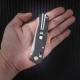 Couteau SRM Medal 255L-CB2 Lame Acier Laminé 140Cr Manche Fibre de Carbone Axis Lock Ambi Clip SRM255LFB2 - Livraison Gratuite