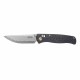 Couteau SRM Medal 255L-CB2 Lame Acier Laminé 140Cr Manche Fibre de Carbone Axis Lock Ambi Clip SRM255LFB2 - Livraison Gratuite