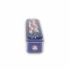 Couteau Queen Amber Winterbottom Bone Lame Clip Point Acier Carbone 1095 Lockback USA QAWB106L - Livraison Gratuite