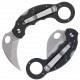 Couteau High Desert Blade Works Tarani Journeyman Lame Karambit Acier D2 Manche G-10 Black HDTJKB - Livraison Gratuite
