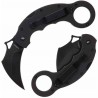 Couteau High Desert Blade Works Tarani Journeyman Lame Karambit Acier D2 Manche G-10 Black HDTJBKBB - Livraison Gratuite
