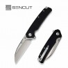 Couteau Sencut Awassi Black Lame Sheepsfoot Acier 9Cr18MoV Manche G-10 KIVT Linerlock Clip S240651 - Livraison Gratuite