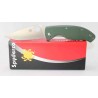 Couteau Spyderco Tenacious Green Lame Drop Point Acier 8Cr13MoV Satin Manche G-10 Linerlock Clip SC122GPGR Livraison Gratuite