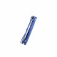 Couteau Kubey Creon Blue Manche G10 Lame Tanto Reverse Acier AUS-10 Button Lock KIVT KUB336C - Livraison Gratuite