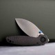 Couteau VOSTEED Shilin Cutter Lame Acier Elmax Manche Fibre de Carbone Vanchor Lock Clip VOSA2810 - Livraison Gratuite