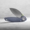 Couteau VOSTEED Shilin Cutter Blue Lame Acier 154CM Manche G10 Vanchor Lock Clip VOSA2809 - Livraison Gratuite
