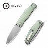 Couteau CIVIVI Sokoke Jade Lame Acier 14C28N Manche G10 Linerlock Clip CIVC220075 - Livraison Gratuite