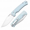 Couteau ArtisanCutlery Revel Mint Green Lame Acier AR-RPM9 Manche FRN Button Lock KIVT ATZ1867PMG - Livraison Gratuite