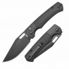 Couteau ArtisanCutlery Revel Black Lame Acier AR-RPM9 Manche FRN Button Lock KIVT ATZ1867PBBK - Livraison Gratuite