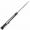 Couteau ArtisanCutlery Revel Gray Lame Clip Point Acier S90V Manche Titane Framelock ATZ1867GGY - Livraison Gratuite