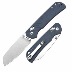 Couteau CJRB Lyrid Gray Lame Acier AR-RPM9 Manche G10 Crossbar KIVT Clip J1953GY - Livraison Gratuite