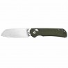 Couteau CJRB Lyrid Green Lame Acier AR-RPM9 Manche G10 Crossbar KIVT Clip J1953GN - Livraison Gratuite 