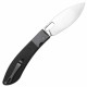 Couteau CJRB Cutlery Sasaya Black Lame Acier AR-RPM9 Manche G10 Mitres Acier Button Lock KIVT J1959BK - Livraison Gratuite