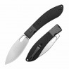 Couteau CJRB Cutlery Sasaya Black Lame Acier AR-RPM9 Manche G10 Mitres Acier Button Lock KIVT J1959BK - Livraison Gratuite