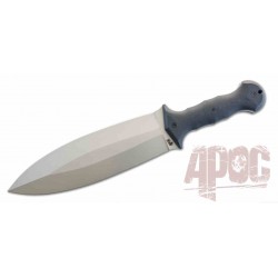 Couteau APOC Survival Tools Wallace Smatchet Lame Acier D2 Manche G10 Noir Etui Kydex DRK40031 - Livraison Gratuite