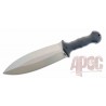 Couteau APOC Survival Tools Wallace Smatchet Lame Acier D2 Manche G10 Noir Etui Kydex DRK40031 - Livraison Gratuite