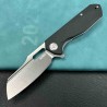 Couteau Kubey Atlas Black Manche G10 Lame Tanto Reverse Acier 14C28N IKBS Linerlock Clip KUB328D - Livraison Gratuite