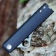 Couteau Spyderco Essenza Manche Aluminium Lame Acier N690Co Linerlock Made in Italy SC272ALBKP - Livraison Gratuite