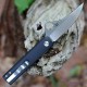 Couteau Spyderco Essenza Manche Aluminium Lame Acier N690Co Linerlock Made in Italy SC272ALBKP - Livraison Gratuite