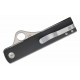 Couteau Spyderco Essenza Manche Aluminium Lame Acier N690Co Linerlock Made in Italy SC272ALBKP - Livraison Gratuite