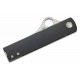 Couteau Spyderco Essenza Manche Aluminium Lame Acier N690Co Linerlock Made in Italy SC272ALBKP - Livraison Gratuite