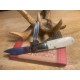 Couteau Rough Rider Barlow - Clip Point & Pen Acier 440A - Manche Os Blanc - Slip Joint RR198 - Livraison Gratuite