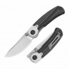 Couteau Kizer X-Series PIONEER Manche Micarta Noir/Alu Lame Drop Point Acier Nitro-V Clip ZXFK03A6 - Livraison Gratuite