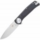 Couteau CobraTec EDC Scout Lame Acier VG-10 Manche Grivory Noir Button Lock CBTSCTGRVBK - Livraison Gratuite