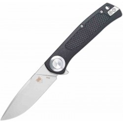 Couteau CobraTec EDC Scout Lame Acier VG-10 Manche Grivory Noir Button Lock CBTSCTGRVBK - Livraison Gratuite