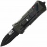 Couteau Smith&Wesson M&P OTF Compact Automatique Lame Spear Point Acier AUS-8 Manche Alu SW1219171 - Livraison Gratuite